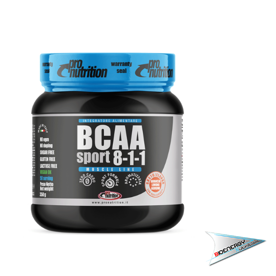 Pronutrition-BCAA SPORT 8:1:1 (Gusto Arancia)  350 gr.   